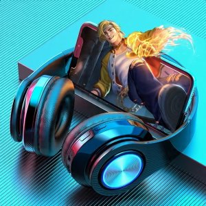 Słuchawki bezprzewodowe nauszne Arsa Go B39 Bluetooth czarne 8