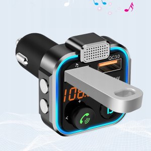 TRANSMITER BLUETOOTH SAMOCHODOWY FM 3x USB ADAPTER SZYBKA ŁADOWARKA MP3 7