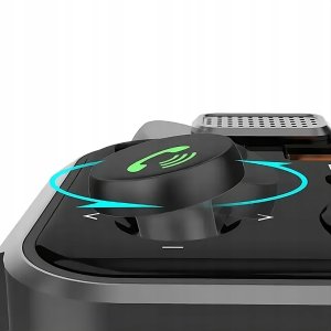 TRANSMITER BLUETOOTH SAMOCHODOWY FM 3x USB ADAPTER SZYBKA ŁADOWARKA MP3 9