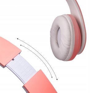 Słuchawki bezprzewodowe nauszne ARSA GO Z MIKROFONEM DLA DZIECI MUZYKI KOTA 6