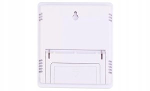 STACJA POGODOWA POGODY TERMOMETR HIGROMETR CZUJNIK SONDA ZEGAR BUDZIK METEO 10