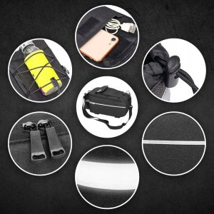 Sakwa rowerowa tylna MEMFLOW ZR37 10l 7