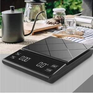 Waga kuchenna ARSA GO LCD TARA ELEKTRONICZNA 3kg 0,01g czarny 3 kg 9