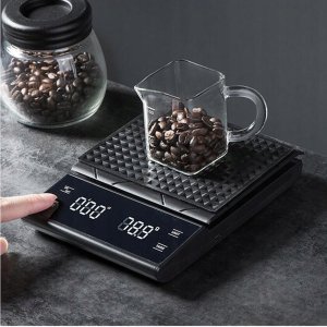 Waga kuchenna ARSA GO LCD TARA ELEKTRONICZNA 3kg 0,01g czarny 3 kg 10