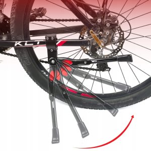 STOPKA ROWEROWA PODPÓRKA NÓŻKA REGULOWANA DO ROWERU TYLNA BOCZNA ALUMINIOWA 5