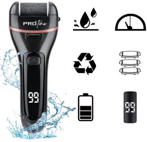 Pilnik Elektryczny Frezarka Tarka Do Pięt Stóp Pumeks Rolki USB Zestaw 10