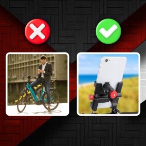 Uchwyt rowerowy MEMFLOW uchwyt na kierownicę roweru na telefon 8