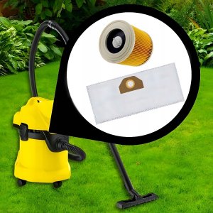 WOREK DO ODKURZACZA KARCHER syntetyczny DO WD3 MV3 SE4001 10 szt + filtr 11