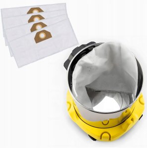 WOREK DO ODKURZACZA KARCHER syntetyczny DO WD3 MV3 SE4001 10 szt + filtr 3