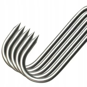 15x HAK HACZYK HACZYKI DO WĘDZENIA HAKI WĘDZARNICZE WĘDLIN 15SZT 8