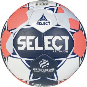 Select Piłka ręczna Ultimate Euro Man 3 v26 biało-granatowo-pomarańczowa 13556 3 2