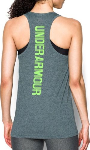 Under Armour Koszulka damska Threadborne Tank-Twist Graph zielona