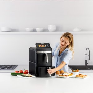 Frytkownica beztłuszczowa Taurus FRYTKOWNICA BEZTŁUSZCZOWA FRYTOWNICA AIR FRYER Duo Slim 13L 2800W 4