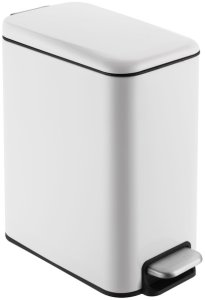 DUST BIN 5L HSM-0849 WHITE 2