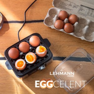 Jajowar Lehmann JAJOWAR DO GOTOWANIA JAJEK 6 JAJ PAROWAR SYGNAŁ DŹWIĘKOWY COOKER LEHMANN 6X 2