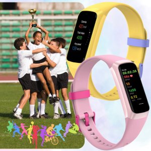 Smartband Rubicon Smartwatch SMARTBAND RNCF05 czarny PROF 5