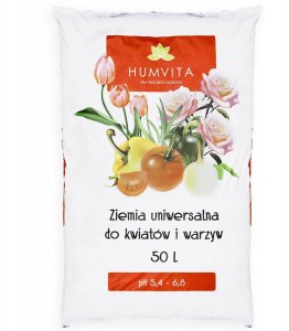 Bimberek Ziemia UNIWERSALNA 50L do KWIATÓW WARZYW ROŚLIN OZDOBNYCH ZIÓŁ OWOCÓW 13