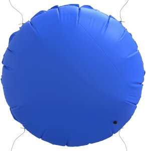 vidaXL Poduszka do basenu nadziemnego niebieska 400 cm PVC 6