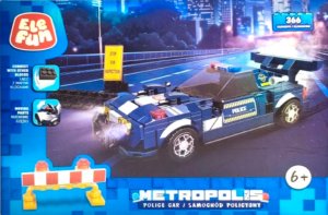 Elefun Klocki Metropolis Samochód Policyjny C5008 9