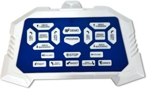 Interaktywny zdalnie sterowany strzelający Robot Space Titan 11