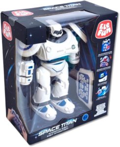 Interaktywny zdalnie sterowany strzelający Robot Space Titan 15