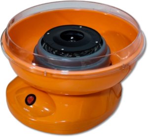 Maszyna - urządzenie do waty cukrowej Hoffen 450W - Pomarańczowa 3