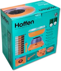 Maszyna - urządzenie do waty cukrowej Hoffen 450W - Pomarańczowa 7