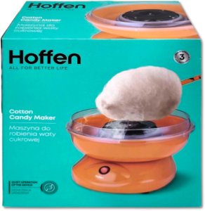Maszyna - urządzenie do waty cukrowej Hoffen 450W - Pomarańczowa 8