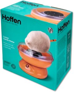 Maszyna - urządzenie do waty cukrowej Hoffen 450W - Pomarańczowa 10