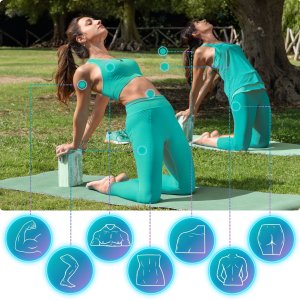 Revity Klocek kostka blok do jogi 23 x 15 x 7.5 cm 1 szt. 5