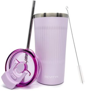 Kubek termiczny ze słomką termos ze stali nierdzewnej 2