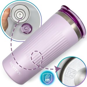 Kubek termiczny ze słomką termos ze stali nierdzewnej 3