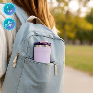 Kubek termiczny ze słomką termos ze stali nierdzewnej 9