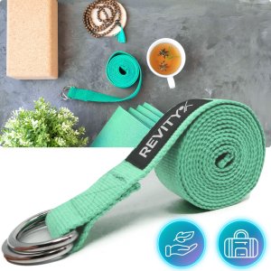 Revity Pasek do ćwiczeń jogi i pilatesu 200 x 3.8 cm 11