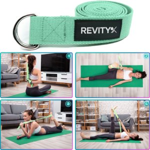 Revity Pasek do ćwiczeń jogi i pilatesu 200 x 3.8 cm 2