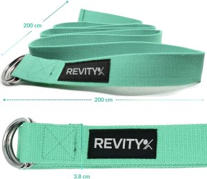Revity Pasek do ćwiczeń jogi i pilatesu 200 x 3.8 cm 4