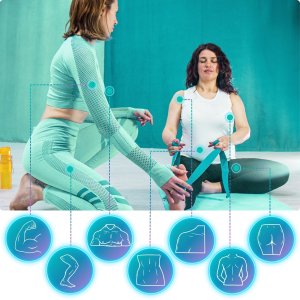 Revity Pasek do ćwiczeń jogi i pilatesu 200 x 3.8 cm 5