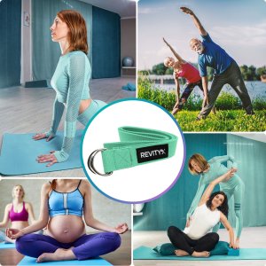 Revity Pasek do ćwiczeń jogi i pilatesu 200 x 3.8 cm 7