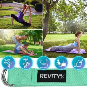 Revity Pasek do ćwiczeń jogi i pilatesu 200 x 3.8 cm 10