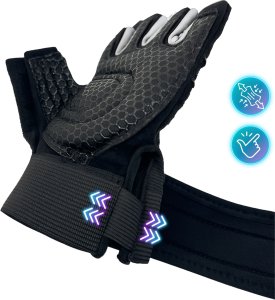 Rękawiczki treningowe z usztywniaczem nadgarstka 2 w 1, rozmiar S 7