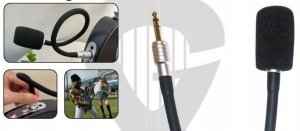 Elastyczny, giętki mikrofon do gitary Na Mini Jack 3,5mm 3