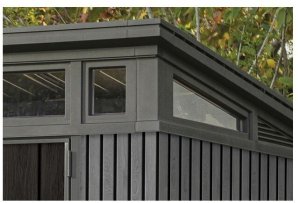 Keter Domek ogrodowy Signature 7x7 szary wenecki 216x216x226 cm 2