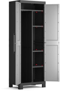 Szafa ogrodowa Detroit Utility szara 65x45x182cm 2