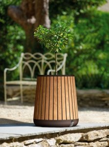 Doniczka Conic Planter VENETIAN Brown 2