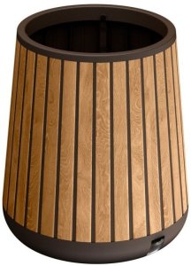 Doniczka Conic Planter VENETIAN Brown 4