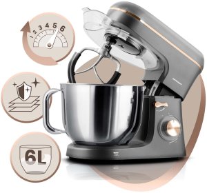 Robot planetarny Berdsen Robot kuchenny planetarny mikser 3w1 6l 1400 W BD-756 5