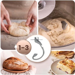 Robot planetarny Berdsen Robot kuchenny planetarny mikser 3w1 6l 1400 W BD-756 8