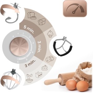 Robot planetarny Berdsen Robot kuchenny planetarny mikser 3w1 6l 1400 W BD-756 10