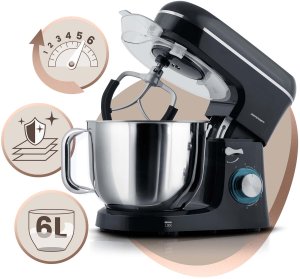 Robot planetarny Berdsen Robot kuchenny planetarny mikser 3w1 6l 1400 W BD-756 6