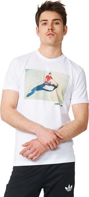 Adidas Koszulka męska Girl Tee biała r. M (AZ1083) 1